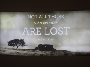 wander not lost